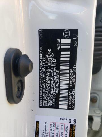 2019 TOYOTA C-HR XLE - NMTKHMBX6KR075402
