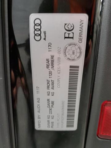 2018 AUDI A5 PRESTIG WAUFNCF58JA066692