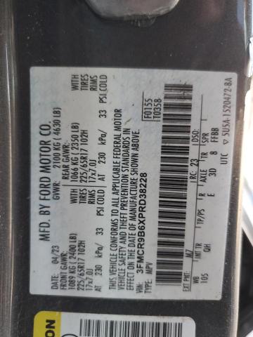 2023 FORD BRONCO SPO - 3FMCR9B6XPRD38228