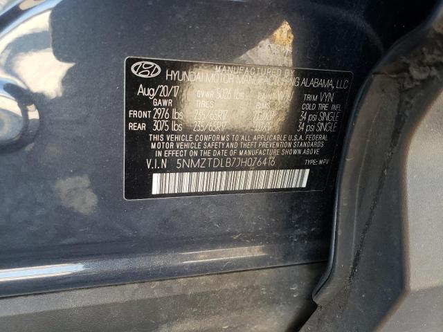 2018 HYUNDAI SANTA FE S - 5NMZTDLB7JH076416