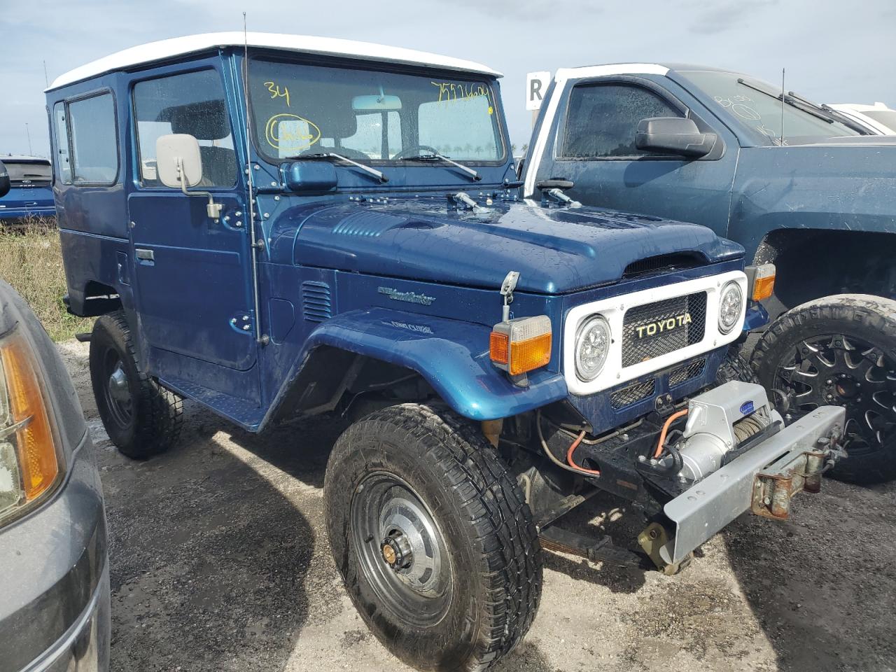 Lot #2943320812 1984 TOYOTA LANDCRUSER