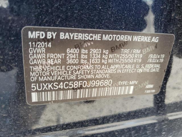 VIN 5UXKS4C58F0J99680 2015 BMW X5, Xdrive35D no.13