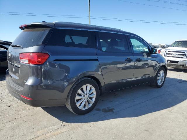 KIA SEDONA EX 2015 charcoal sports v gas KNDMC5C1XF6024337 photo #4