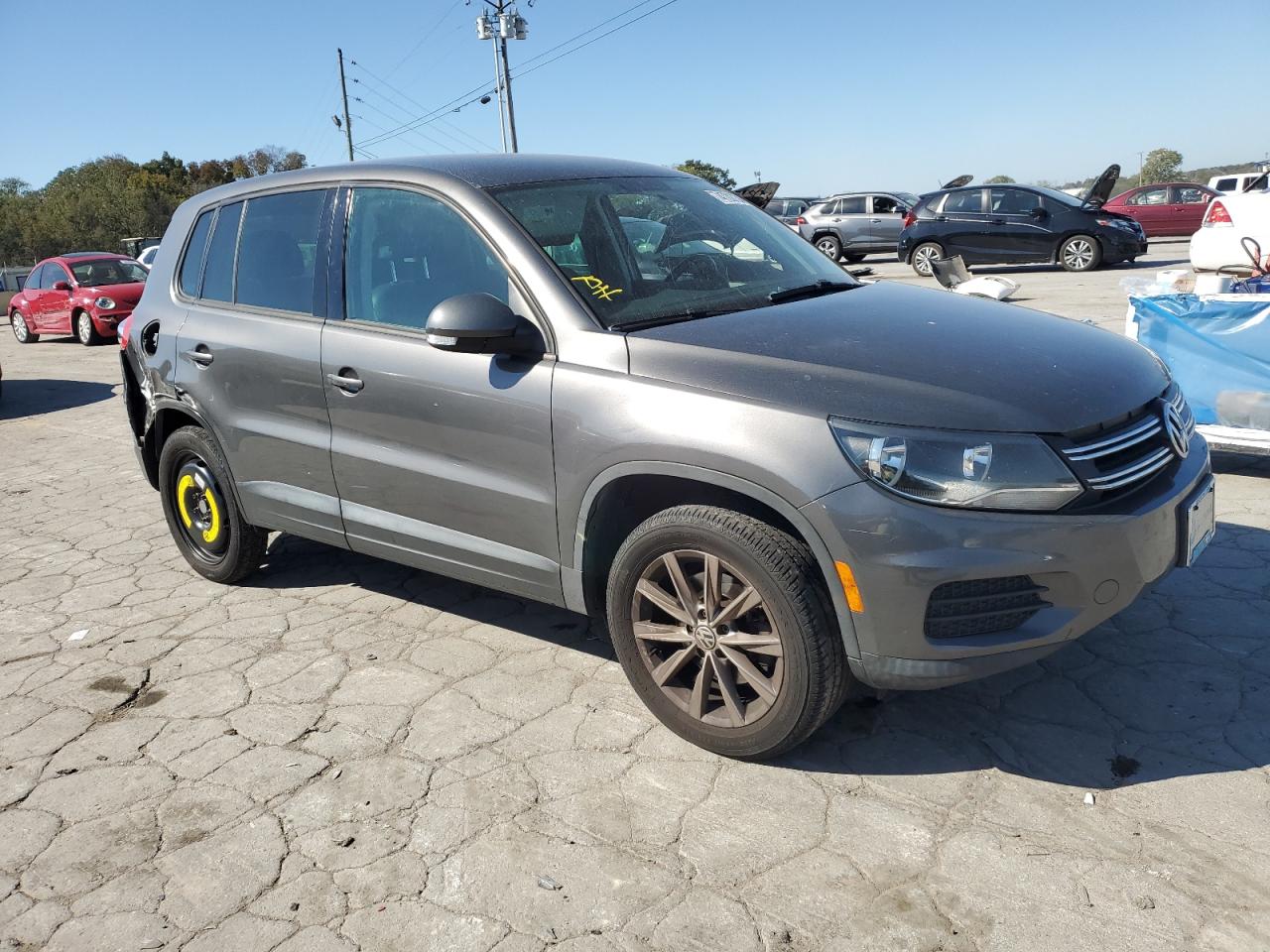 Lot #2974751118 2014 VOLKSWAGEN TIGUAN S