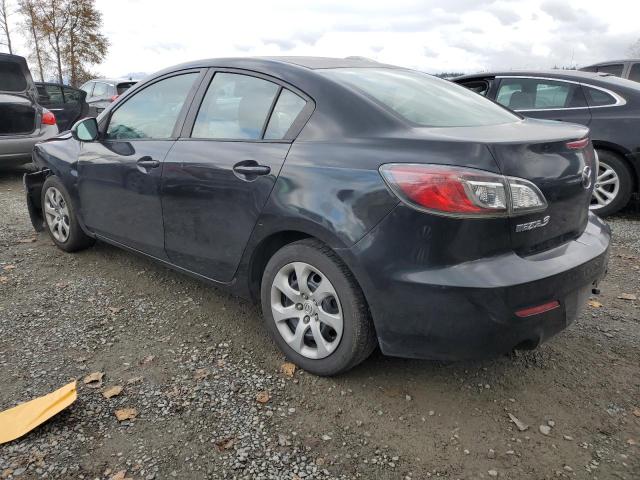 MAZDA 3 I 2012 black  gas JM1BL1UF0C1576710 photo #3