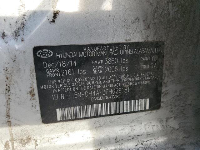 2015 HYUNDAI ELANTRA SE - 5NPDH4AE3FH626181