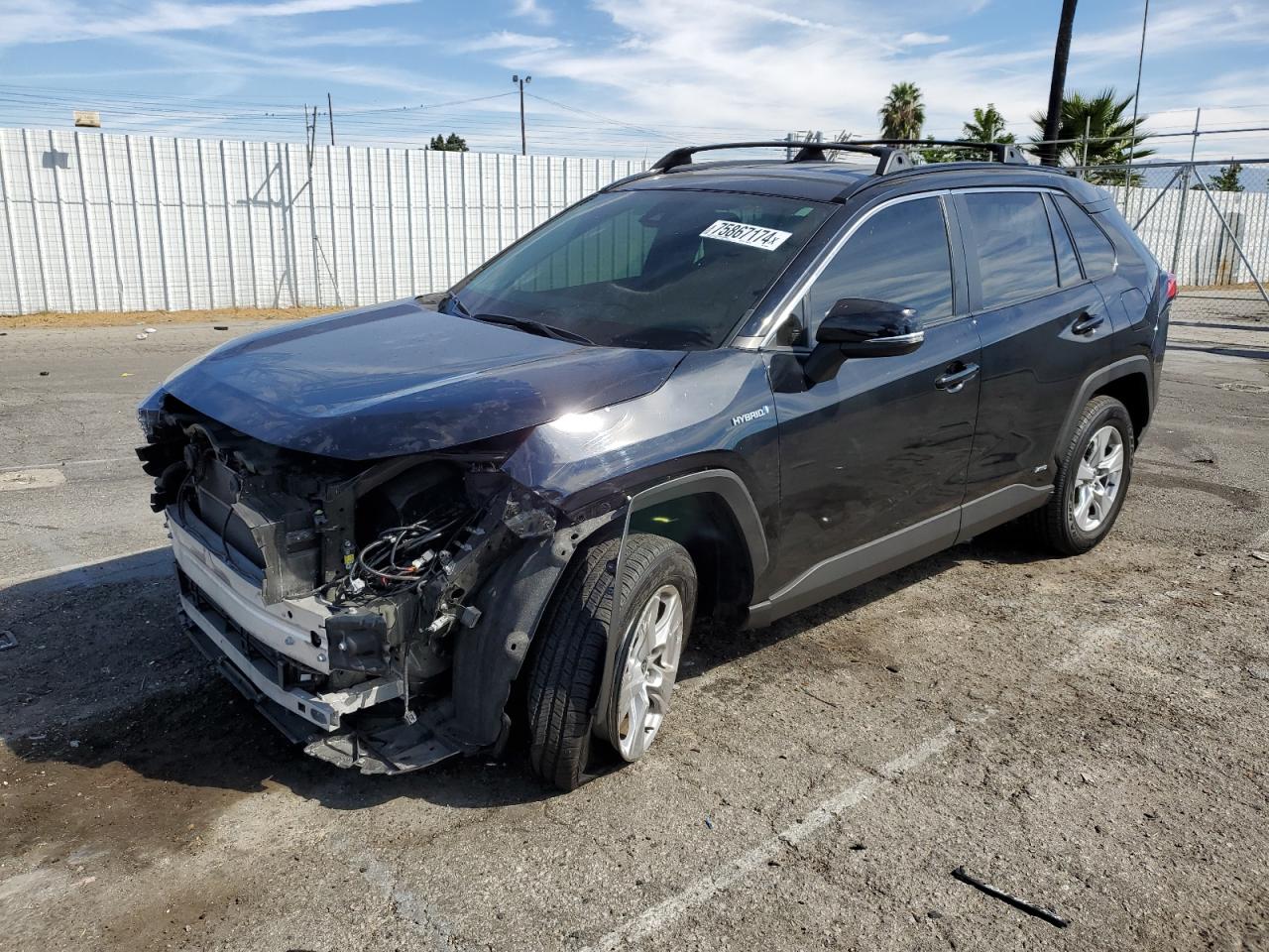 Lot #3033030014 2021 TOYOTA RAV4 LE