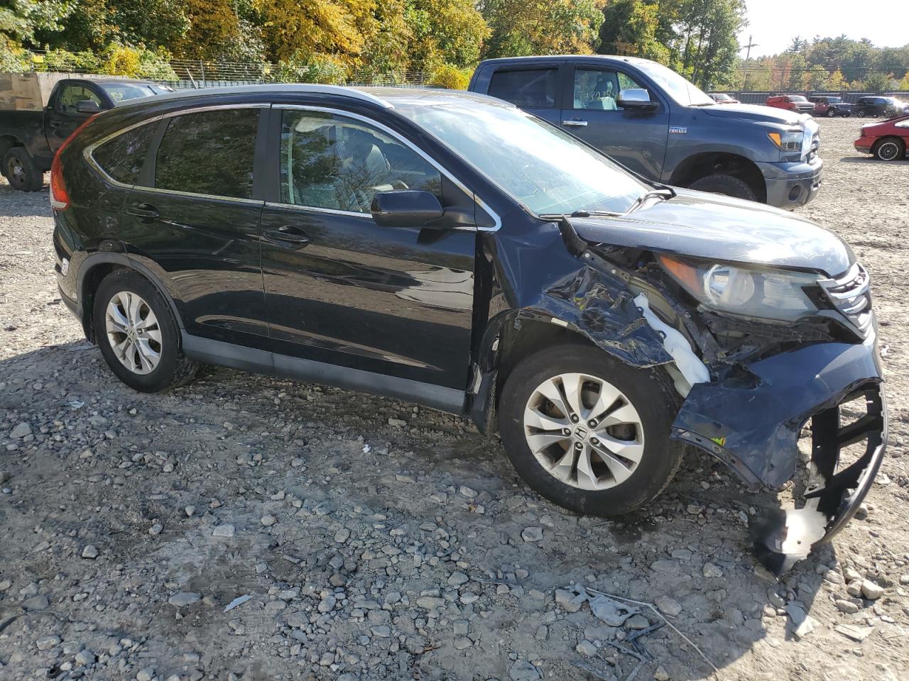 Lot #2952931891 2014 HONDA CR-V EXL