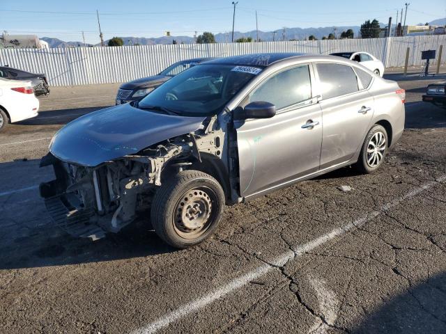 NISSAN SENTRA S 2015 gray  gas 3N1AB7AP8FY321367 photo #1