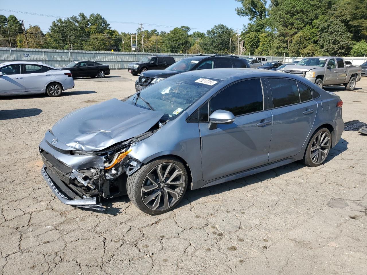 Lot #2962543742 2020 TOYOTA COROLLA XS