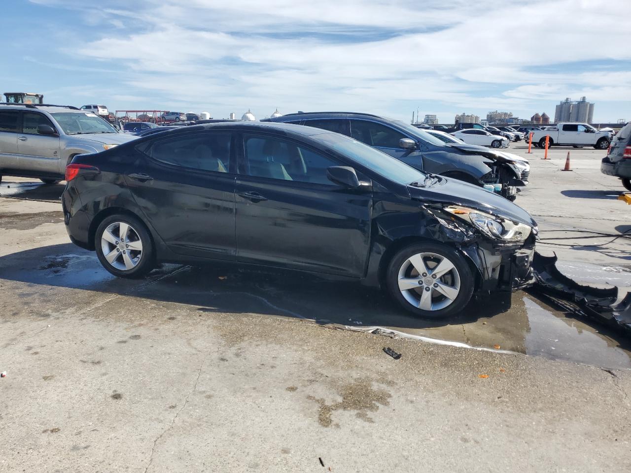 Lot #2945555224 2013 HYUNDAI ELANTRA GL