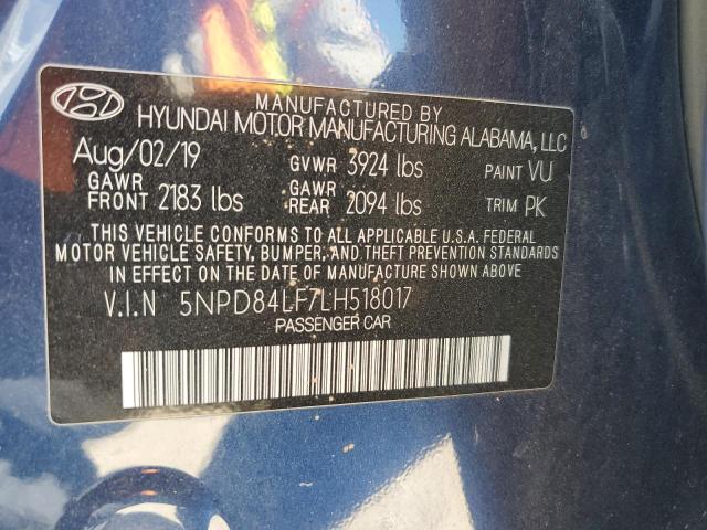 2020 HYUNDAI ELANTRA SE - 5NPD84LF7LH518017