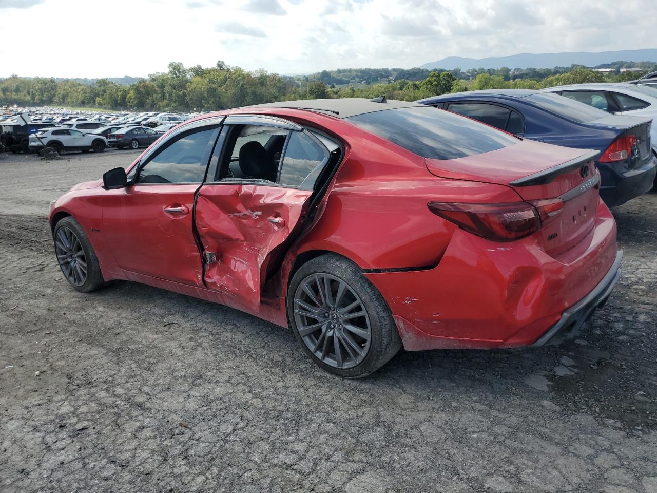 Lot #2886266661 2018 INFINITI Q50 RED SP