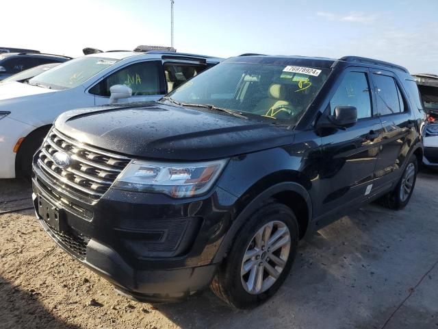 FORD EXPLORER 2017 black  gas 1FM5K7BH2HGD61952 photo #1