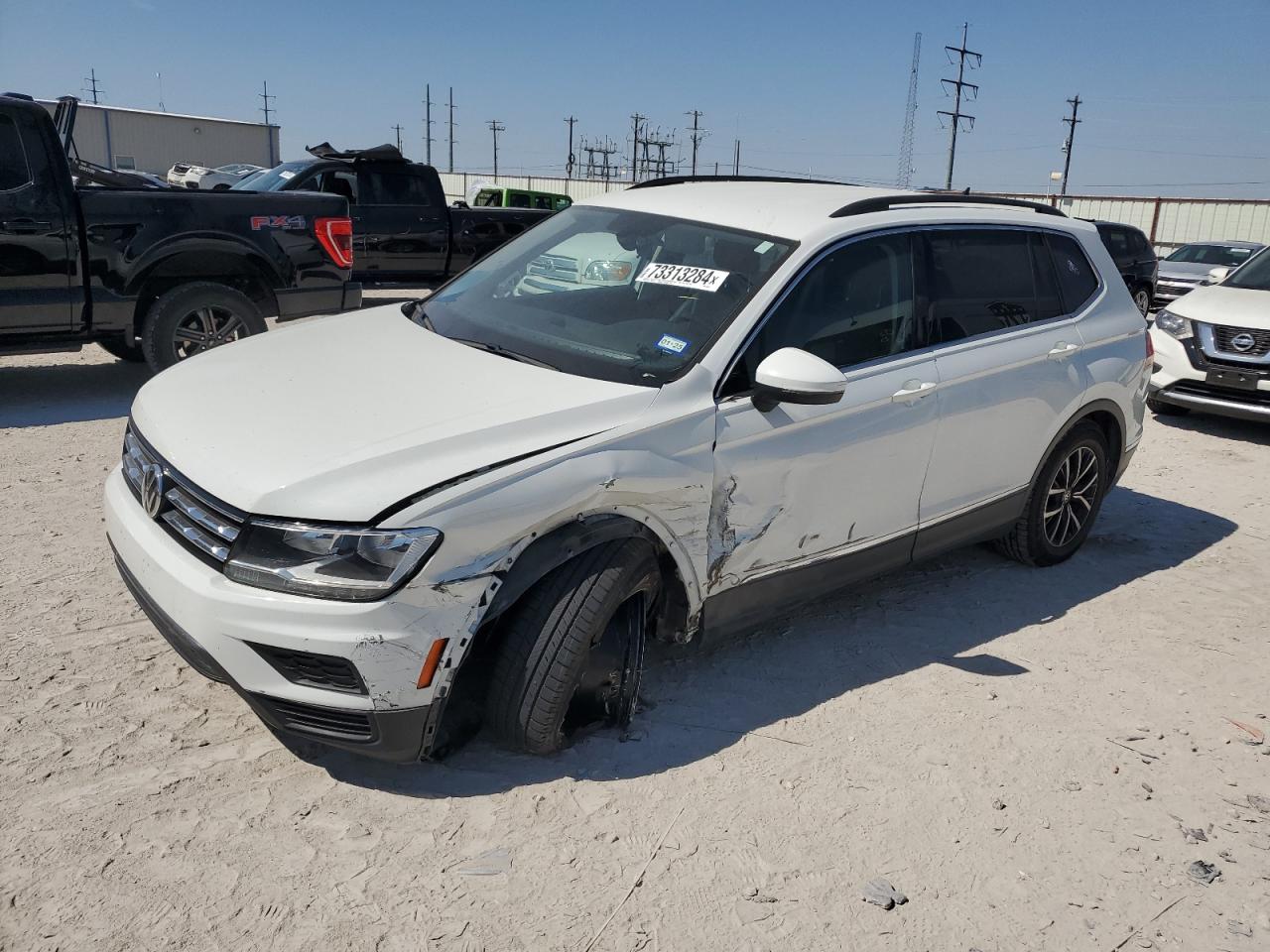 Lot #2955512615 2021 VOLKSWAGEN TIGUAN SE