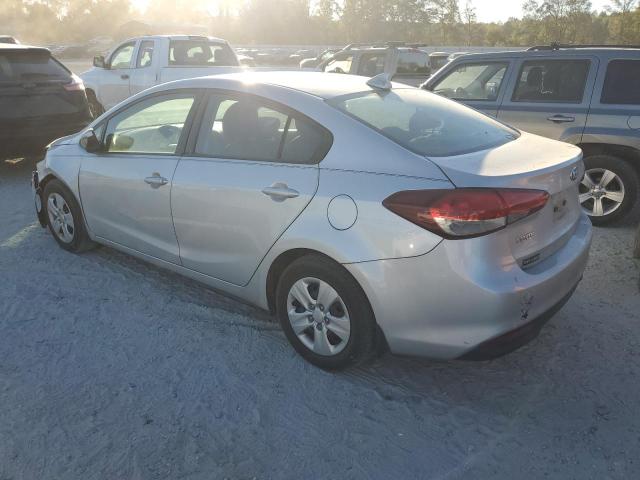 KIA FORTE LX 2017 silver  gas 3KPFK4A7XHE078019 photo #3