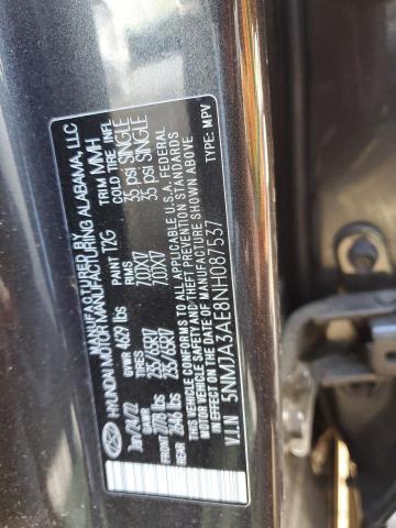 2022 HYUNDAI TUCSON SE - 5NMJA3AE8NH087537