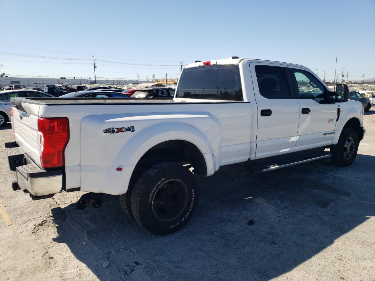 FORD F350 SUPER 2021 white  diesel 1FT8W3DT6MED80834 photo #4