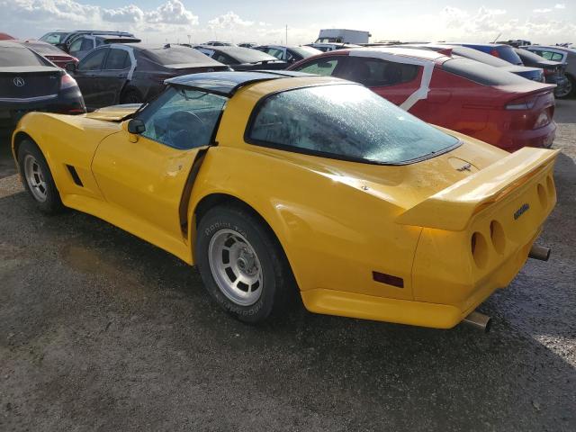 CHEVROLET CORVETTE 1980 yellow   1Z878AS435496 photo #3