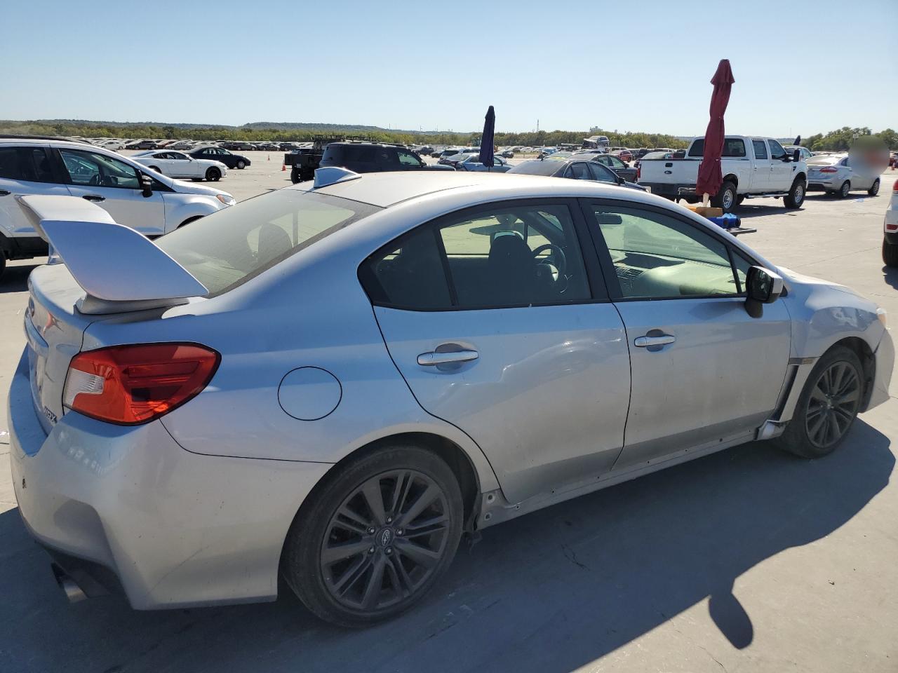 SUBARU WRX 2015 silver sedan 4d gas JF1VA1A63F9831126 photo #4