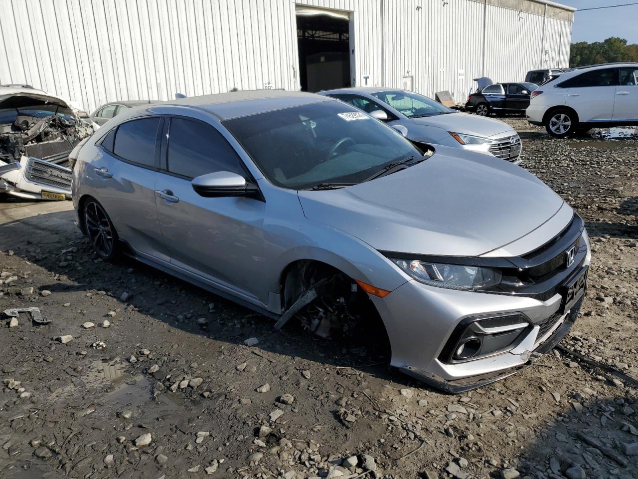 Lot #2962573773 2020 HONDA CIVIC SPOR