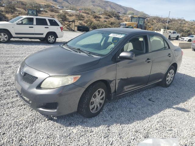 TOYOTA COROLLA BA 2009 gray sedan 4d gas JTDBL40E799069988 photo #1