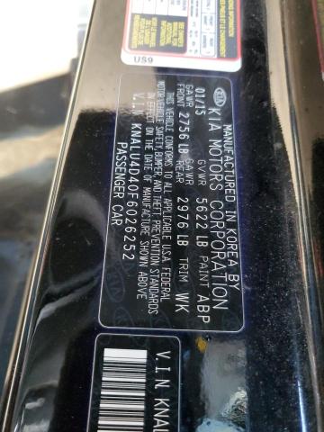 2015 KIA K900 - KNALU4D40F6026252