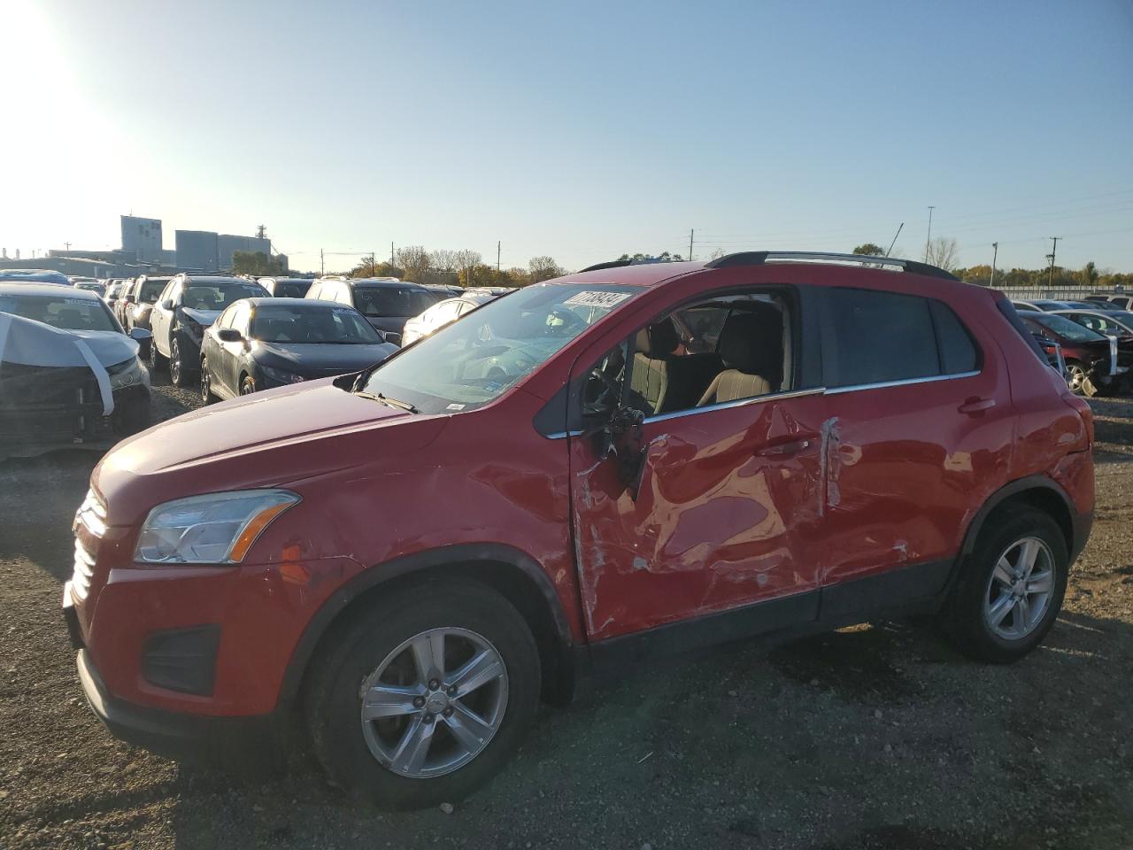 Lot #2962518724 2015 CHEVROLET TRAX 1LT