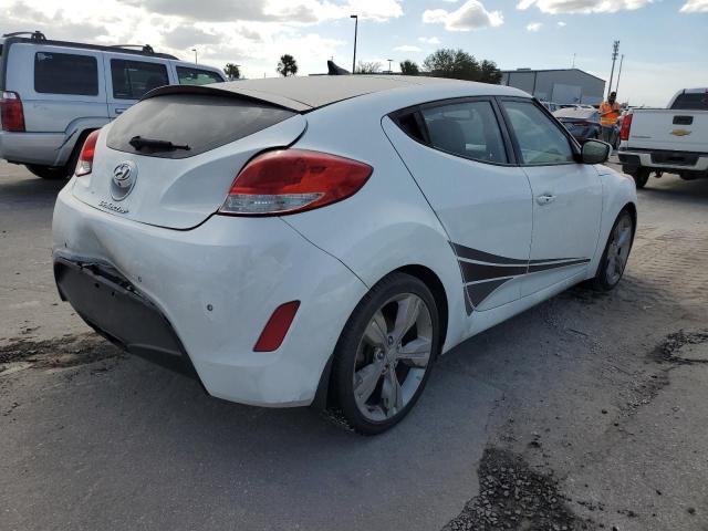 HYUNDAI VELOSTER 2015 white  gas KMHTC6AD1FU242379 photo #4