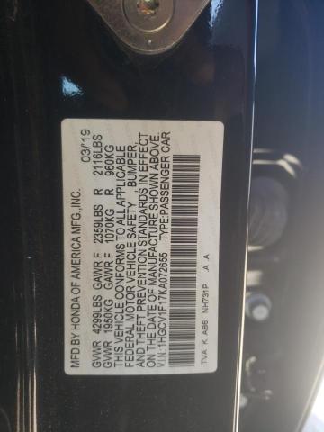 2019 HONDA ACCORD LX - 1HGCV1F17KA072655