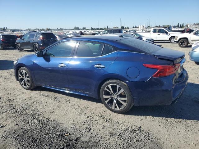 NISSAN MAXIMA 3.5 2017 blue  gas 1N4AA6AP8HC415258 photo #3