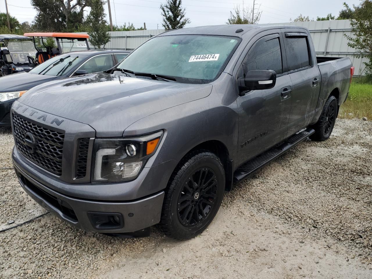 Lot #2961841280 2019 NISSAN TITAN PLAT