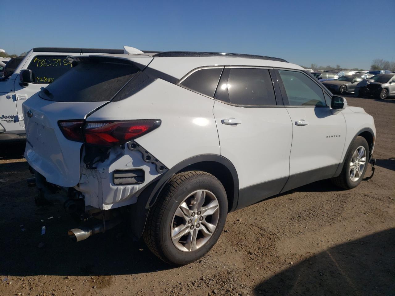 Lot #2947330011 2021 CHEVROLET BLAZER 2LT