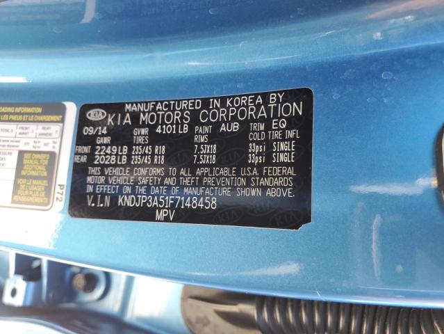 VIN KNDJP3A51F7148458 2015 KIA Soul, + no.13