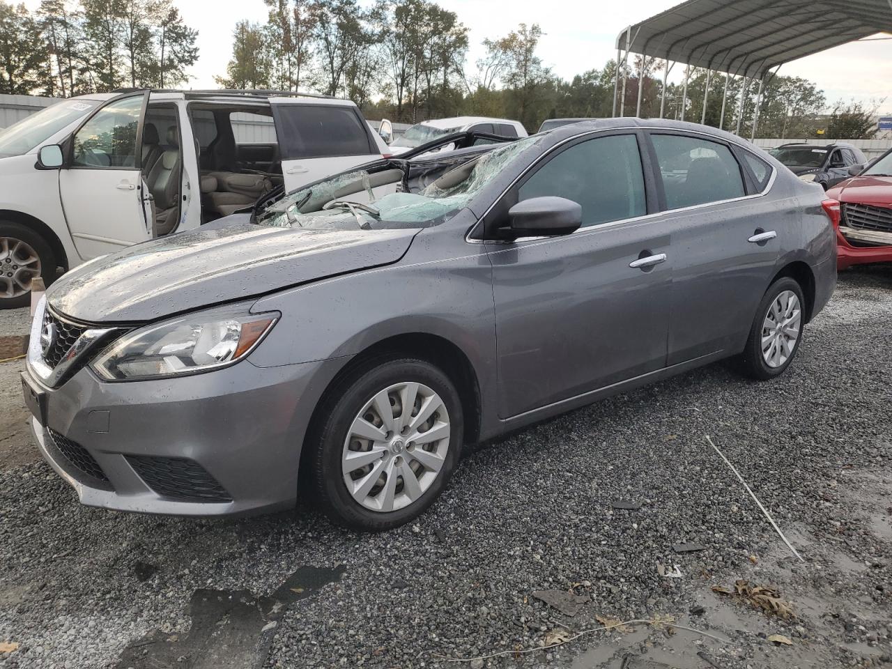 Lot #2924161092 2017 NISSAN SENTRA S