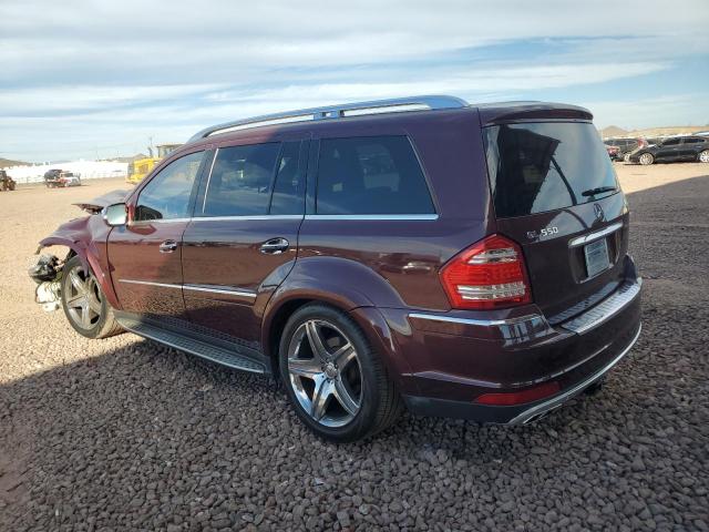 MERCEDES-BENZ GL550 2010 burgundy  gas 4JGBF8GE8AA574845 photo #3