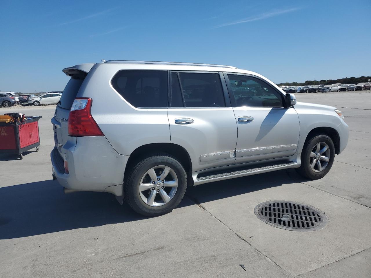 LEXUS GX 460 2012 silver  gas JTJBM7FX1C5037976 photo #4