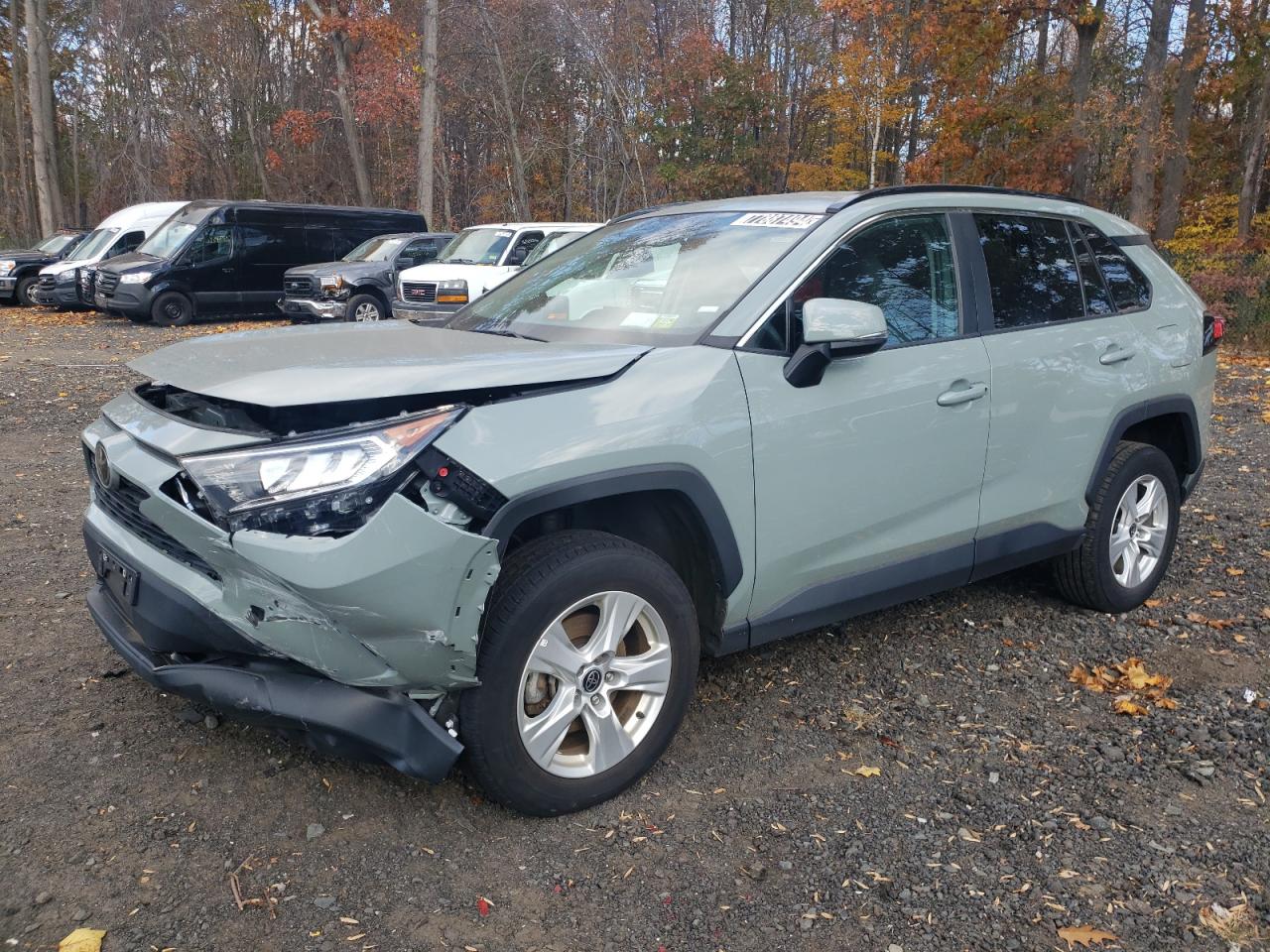 Lot #2935810612 2021 TOYOTA RAV4 XLE