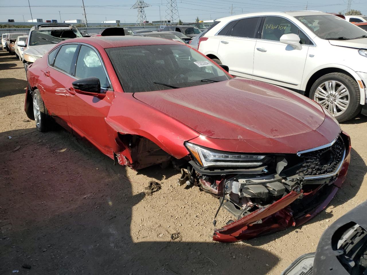 Lot #2972328461 2021 ACURA TLX TECHNO