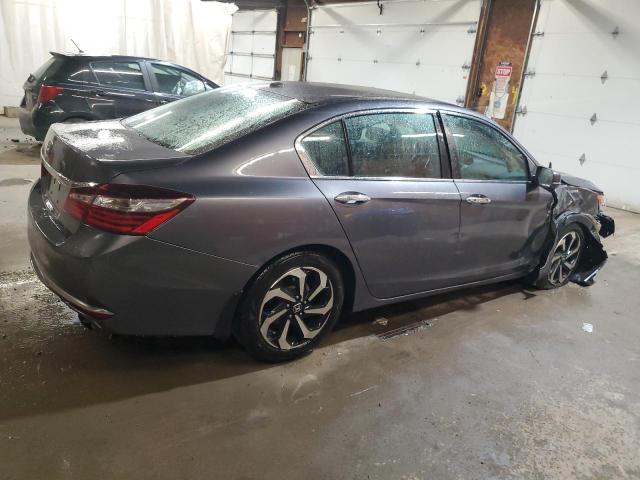 HONDA ACCORD EXL 2017 gray  gas 1HGCR2F81HA157541 photo #4