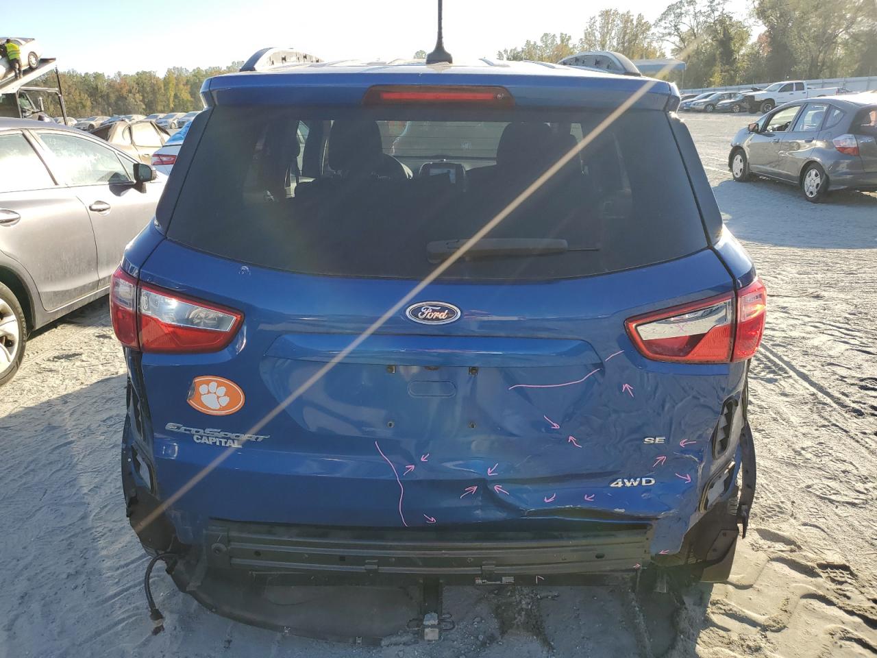 Lot #2926124751 2018 FORD ECOSPORT S