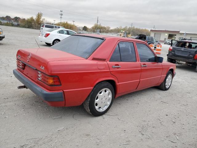 MERCEDES-BENZ 190 E 2.6 1989 red  gas WDBDA29D2KF564120 photo #4