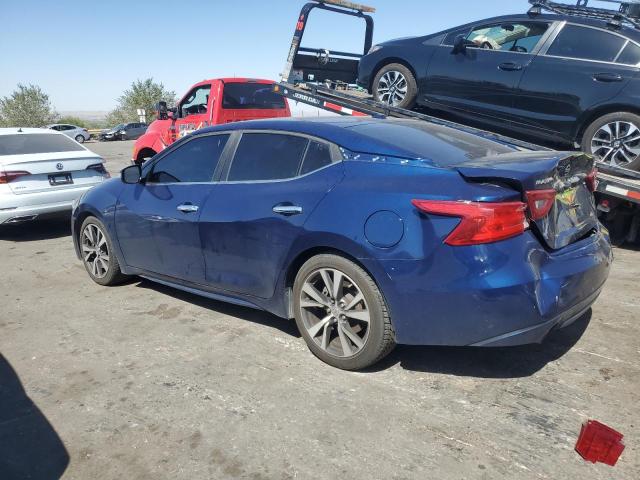 NISSAN MAXIMA S 2017 blue  gas 1N4AA6AP5HC377326 photo #3