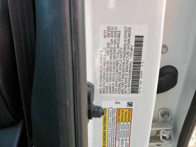 2021 HONDA PILOT SE - 5FNYF6H22MB095453