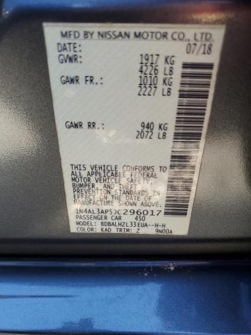 2018 NISSAN ALTIMA 2.5 - 1N4AL3AP5JC296017