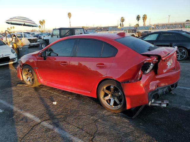 SUBARU WRX 2018 red  gas JF1VA1A69J9815845 photo #3