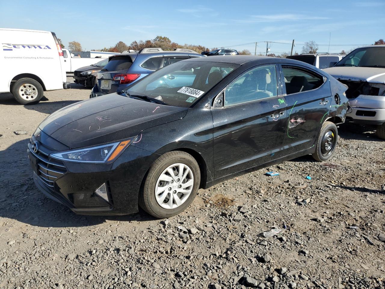 Lot #2991677053 2020 HYUNDAI ELANTRA SE