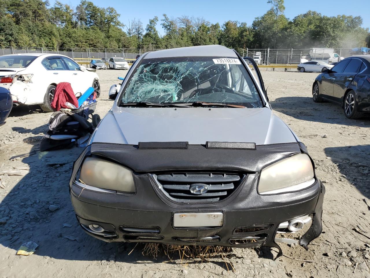 Lot #3029577071 2005 HYUNDAI ELANTRA GL