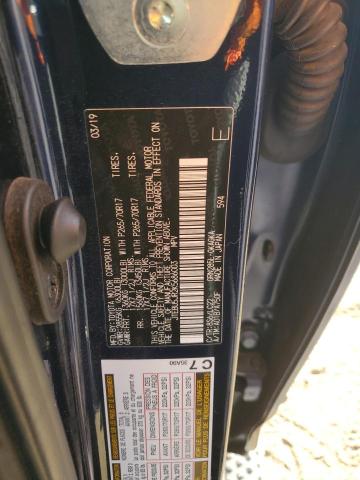 2019 TOYOTA 4RUNNER SR - JTEBU5JR2K5686003