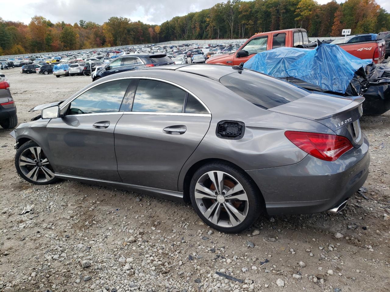 Lot #2888405766 2014 MERCEDES-BENZ CLA 250 4M